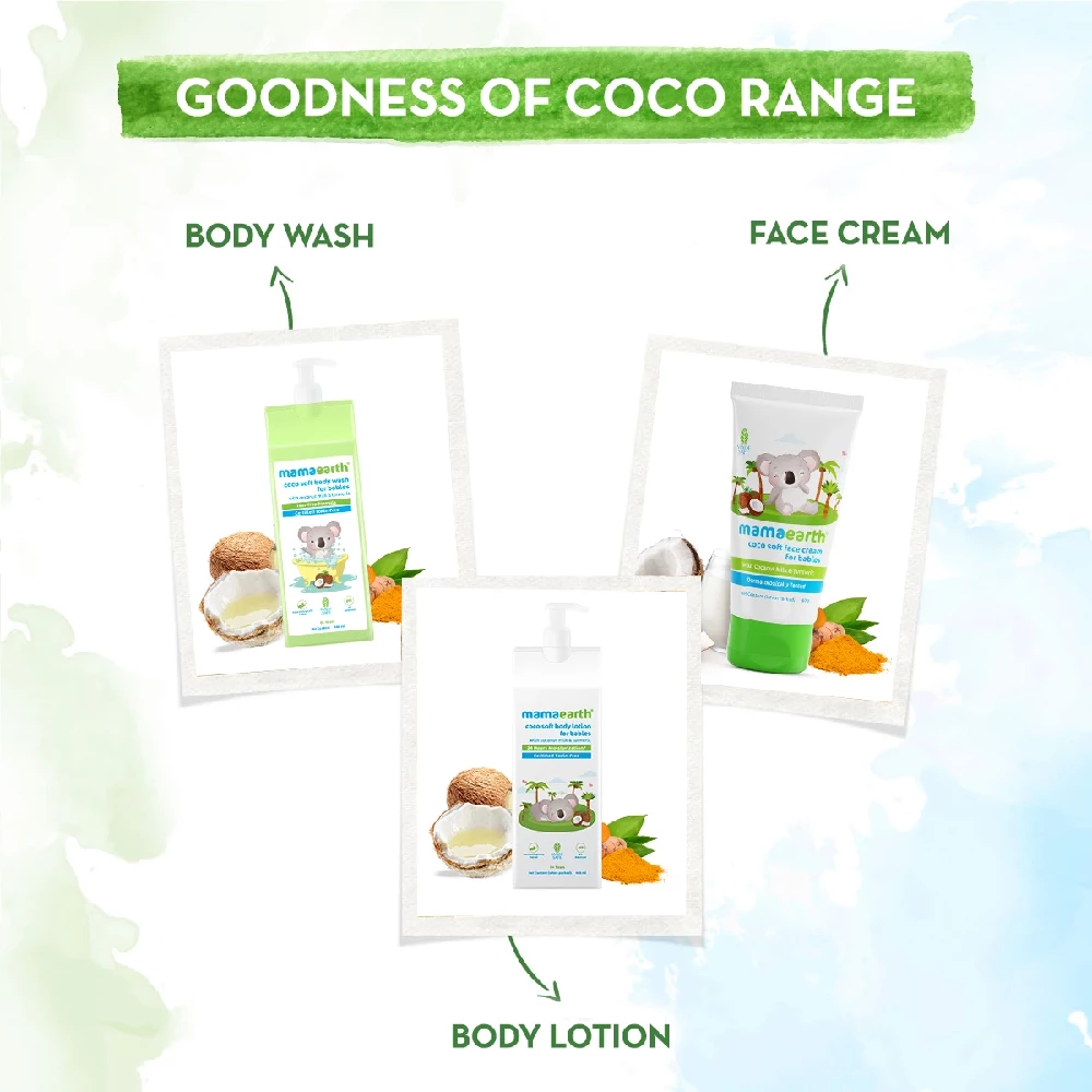 Coco Soft Face Cream With Coconut Milk & Turmeric For Babies, 60 g-5.webp